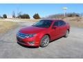 2012 Red Candy Metallic Ford Fusion SE  photo #4
