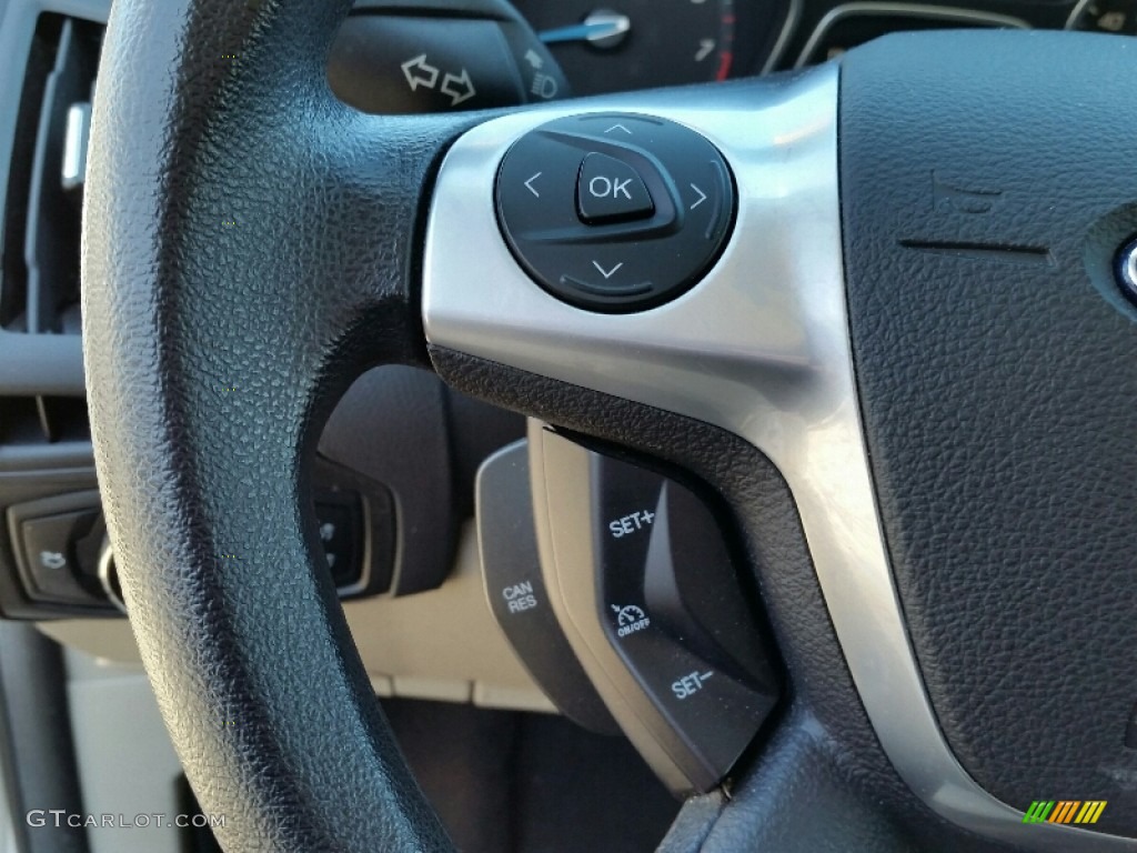 2014 Focus SE Sedan - Ingot Silver / Medium Light Stone photo #21