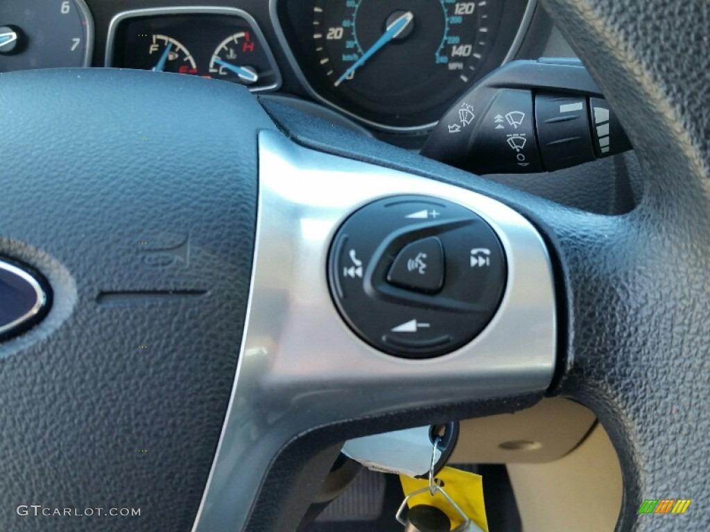 2014 Focus SE Sedan - Ingot Silver / Medium Light Stone photo #22