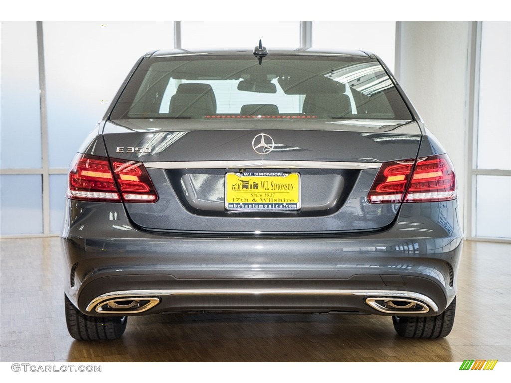 2016 E 350 Sedan - Steel Grey Metallic / Black photo #4