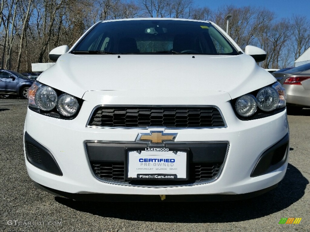 2014 Sonic LT Sedan - Summit White / Dark Pewter/Dark Titanium photo #2