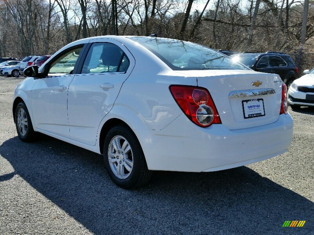 2014 Sonic LT Sedan - Summit White / Dark Pewter/Dark Titanium photo #4