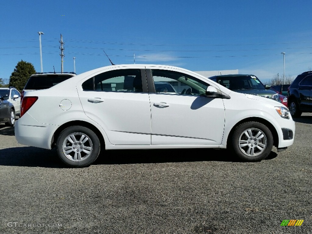 2014 Sonic LT Sedan - Summit White / Dark Pewter/Dark Titanium photo #7