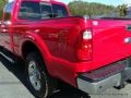 2014 Vermillion Red Ford F250 Super Duty Lariat Crew Cab 4x4  photo #39