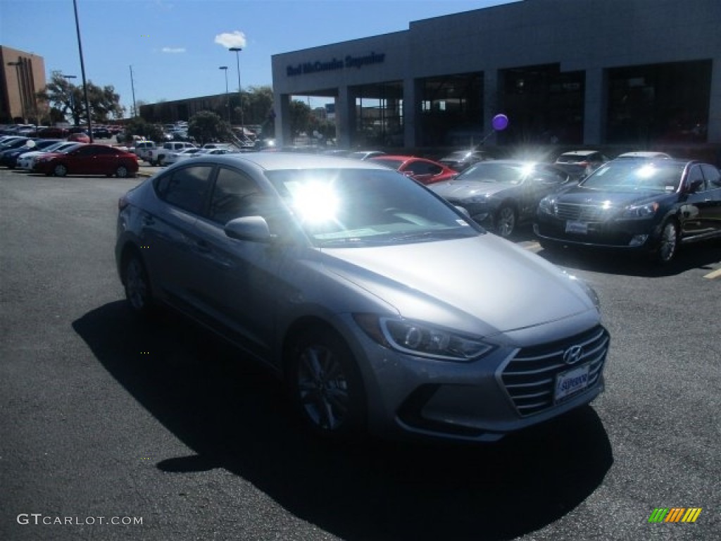 2017 Elantra SE - Gray / Gray photo #4