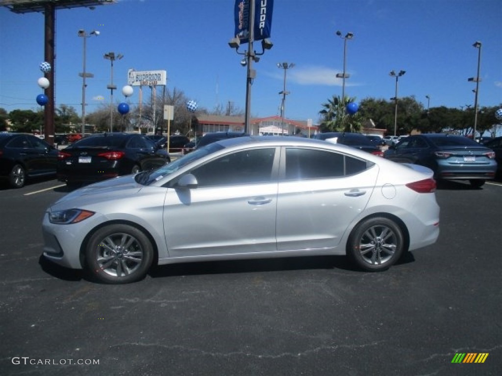 2017 Elantra SE - Silver / Gray photo #7