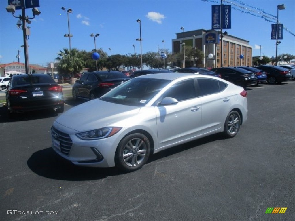 2017 Elantra SE - Silver / Gray photo #3