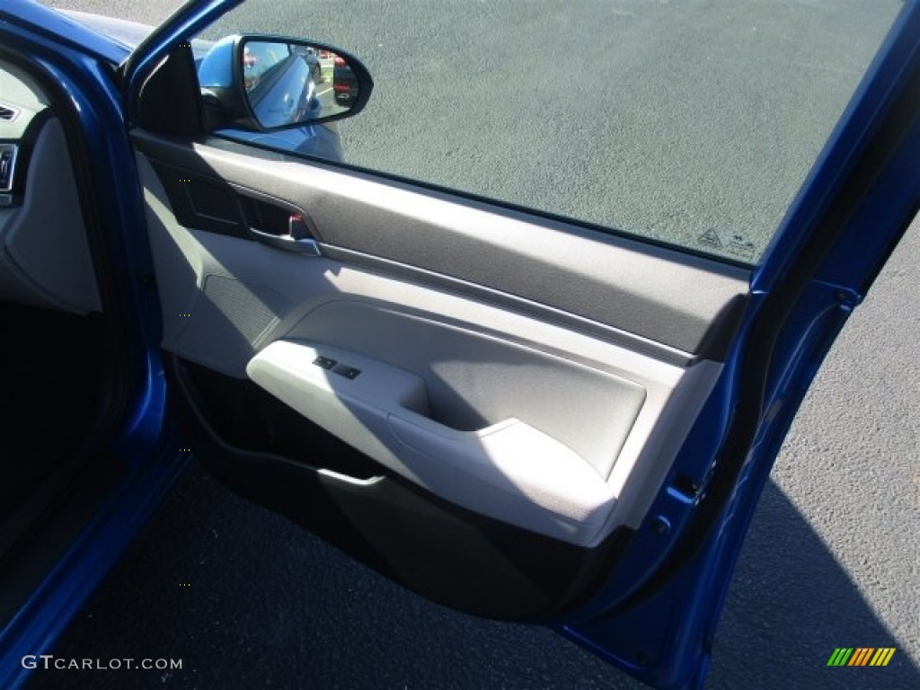 2017 Elantra SE - Electric Blue / Gray photo #11