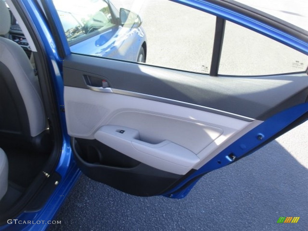 2017 Elantra SE - Electric Blue / Gray photo #12