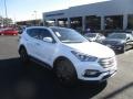 Pearl White 2017 Hyundai Santa Fe Sport 2.0T Ulitimate