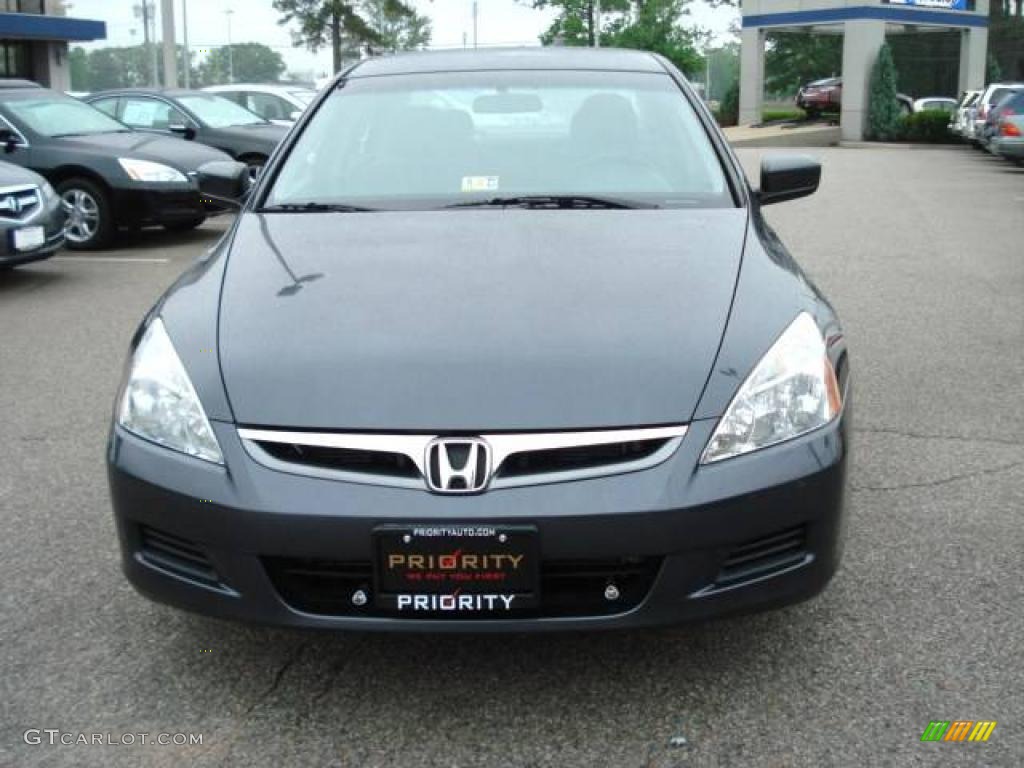 2006 Accord LX Sedan - Royal Blue Pearl / Gray photo #8