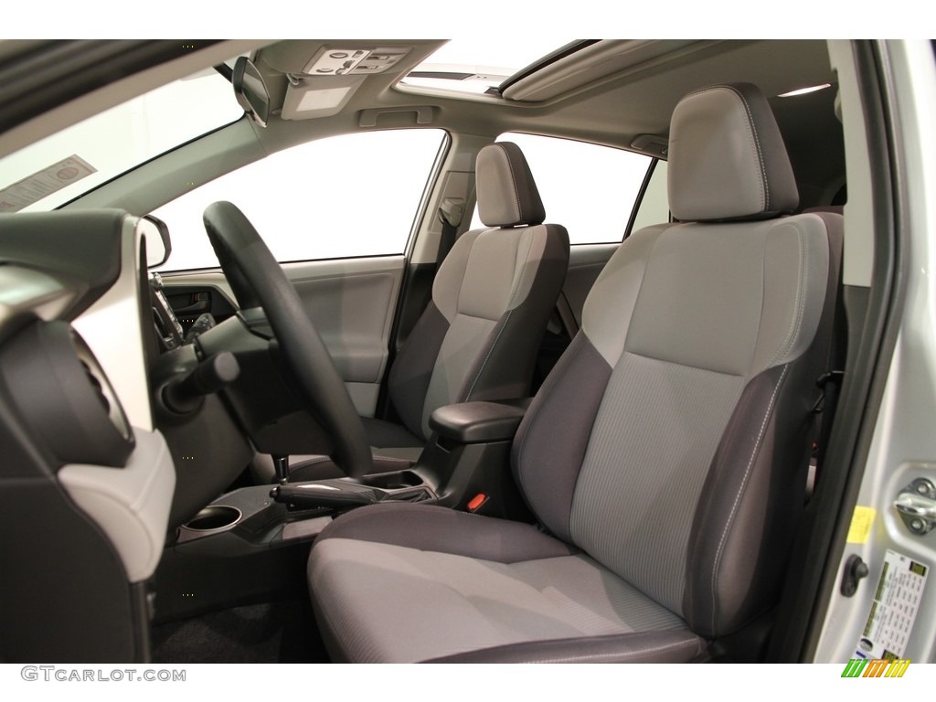 2013 RAV4 XLE AWD - Classic Silver Metallic / Ash photo #6