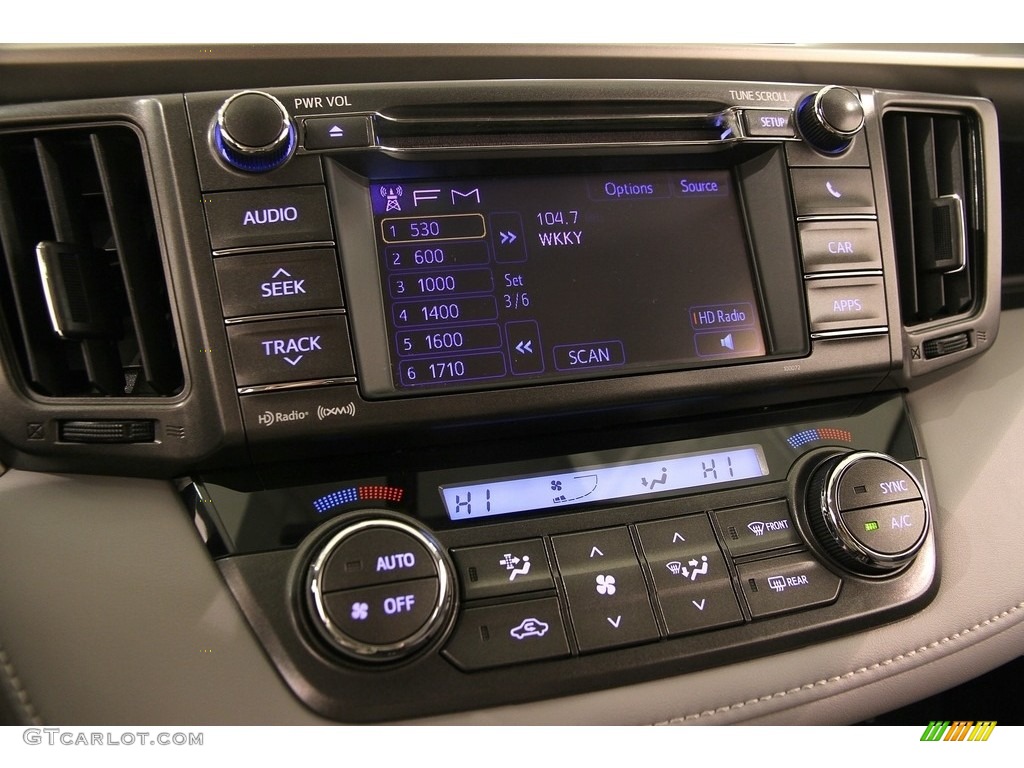 2013 RAV4 XLE AWD - Classic Silver Metallic / Ash photo #9