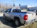 Sheer Silver Metallic - Silverado 1500 LT Extended Cab 4x4 Photo No. 4