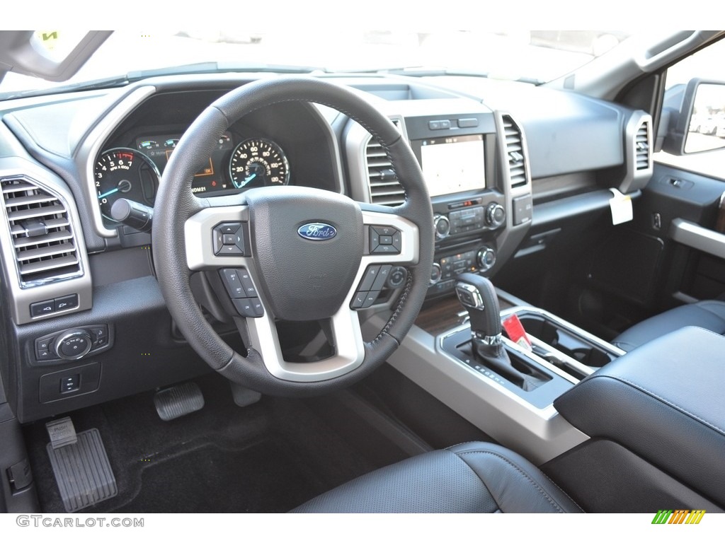 2016 F150 Lariat SuperCrew 4x4 - Magnetic / Black photo #10