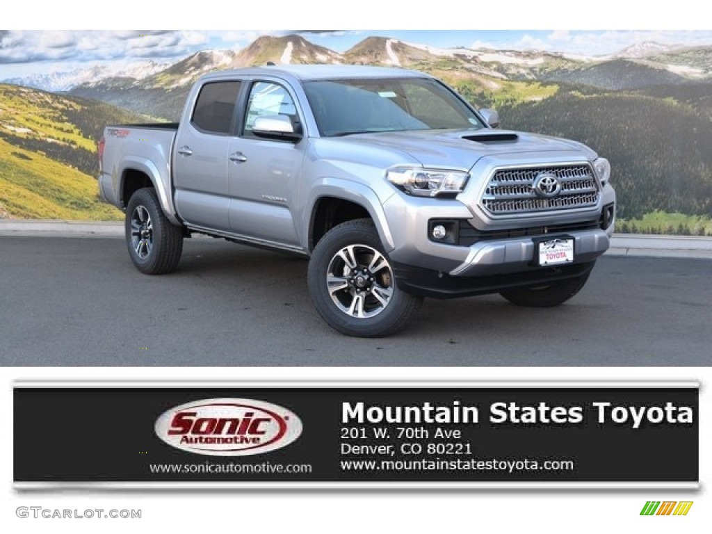 2016 Silver Sky Metallic Toyota Tacoma Trd Sport Double Cab 4x4 2016 Silver Sky Metallic Toyota Tacoma Trd Sport Double Cab 4x4 111130729