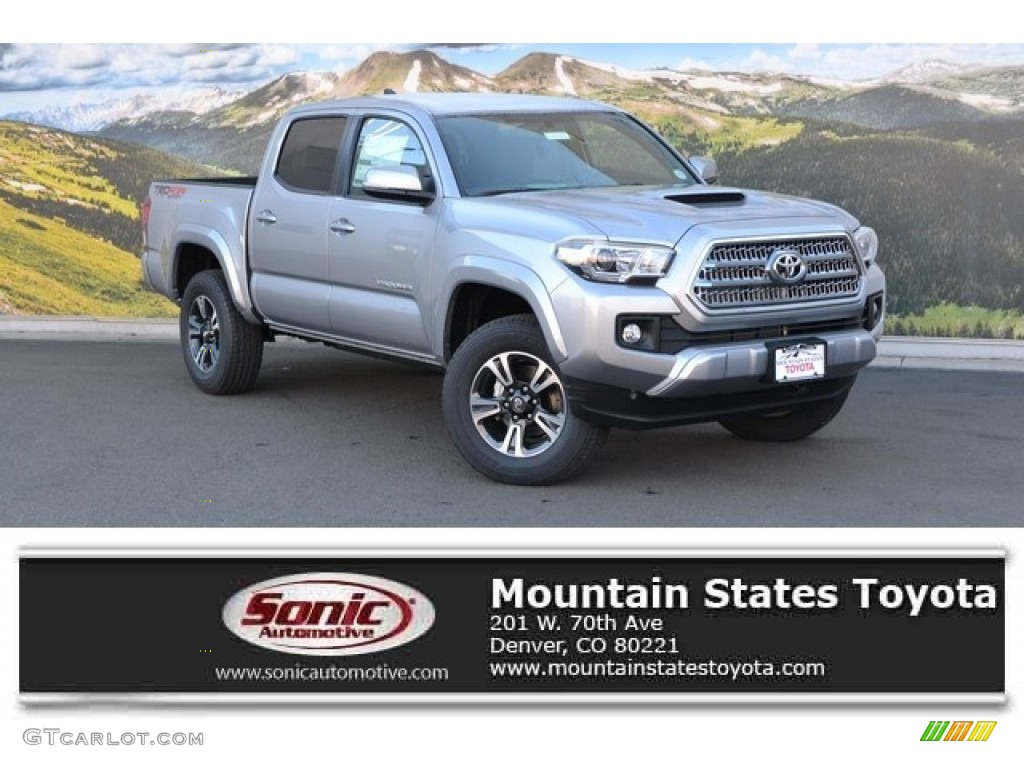 2016 Tacoma TRD Sport Double Cab 4x4 - Silver Sky Metallic / TRD Graphite photo #1