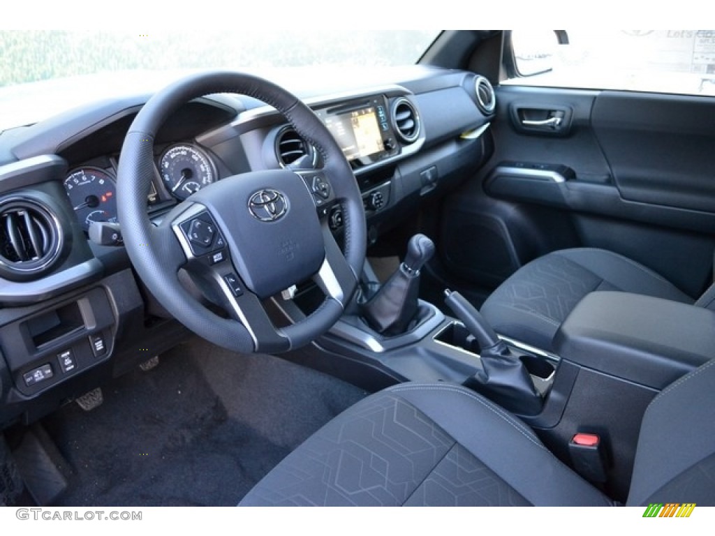 TRD Graphite Interior 2016 Toyota Tacoma TRD Sport Double Cab 4x4 Photo #111133796
