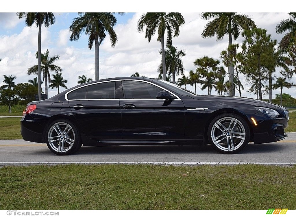 2013 6 Series 650i Gran Coupe - Black Sapphire Metallic / Cinnamon Brown photo #11