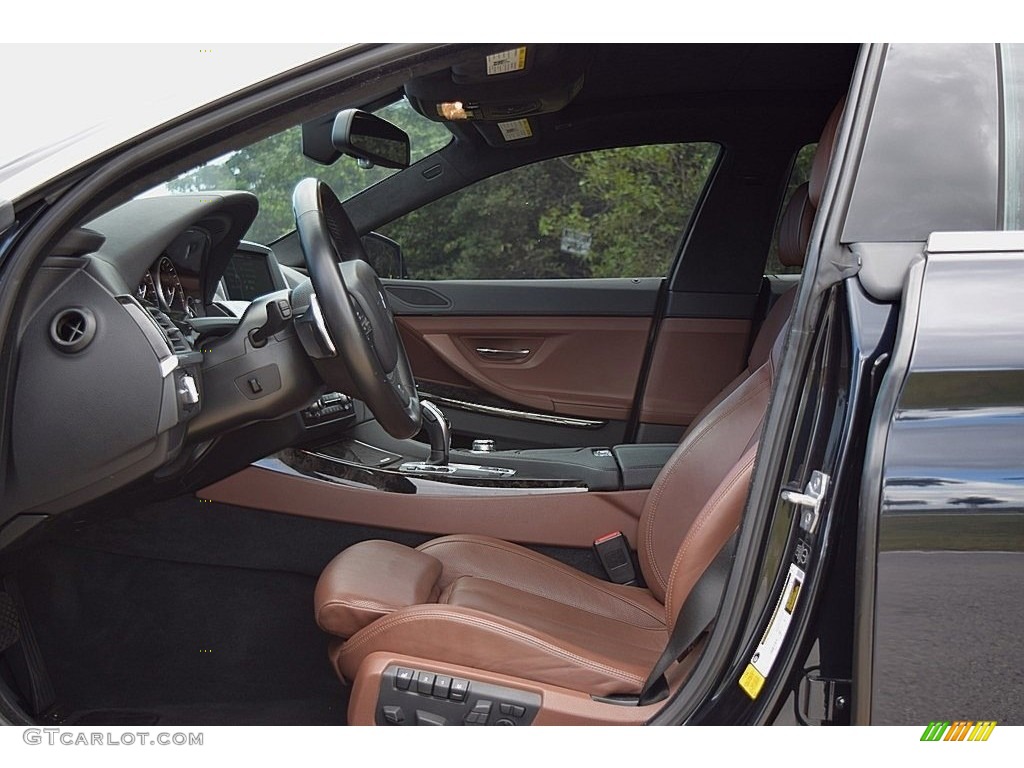 Cinnamon Brown Interior 2013 Bmw 6 Series 650i Gran Coupe