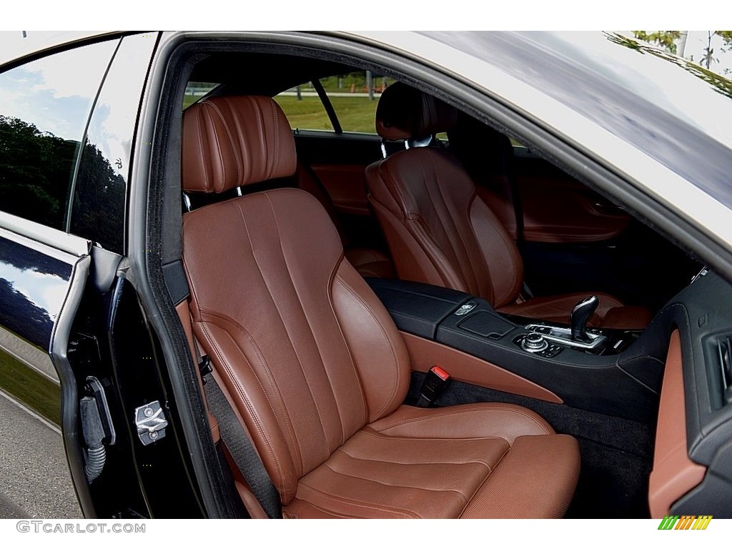 Cinnamon Brown Interior 2013 BMW 6 Series 650i Gran Coupe Photo #111135011