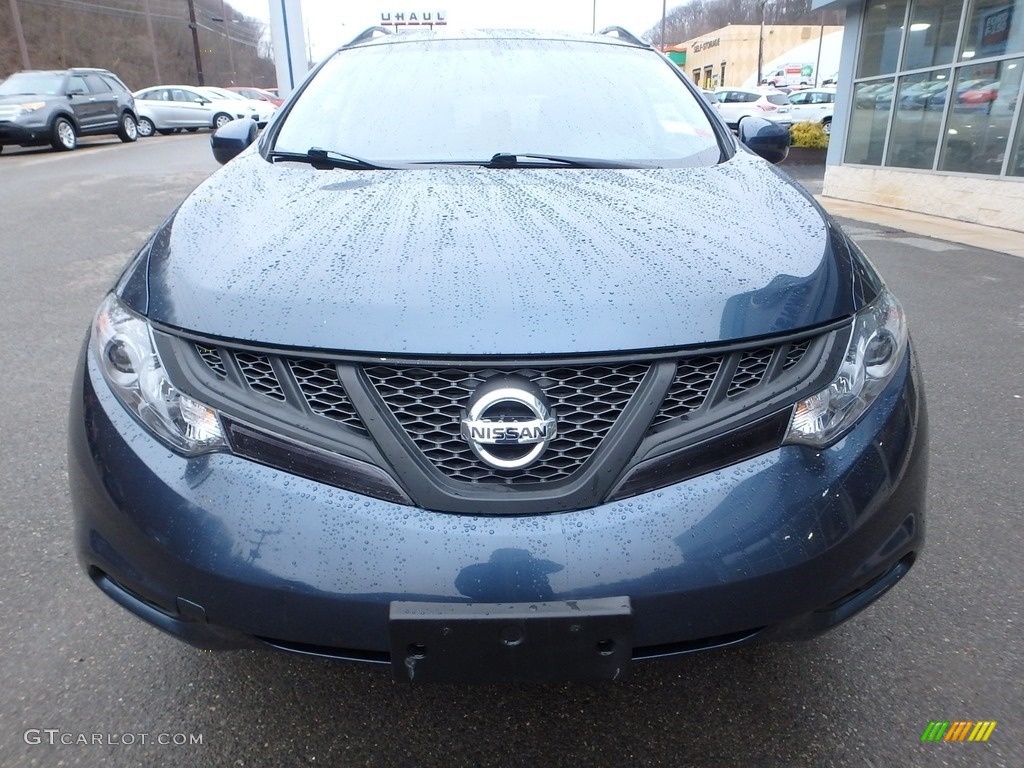 2013 Murano S AWD - Graphite Blue / Black photo #3