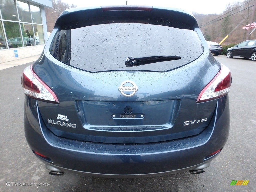 2013 Murano S AWD - Graphite Blue / Black photo #6