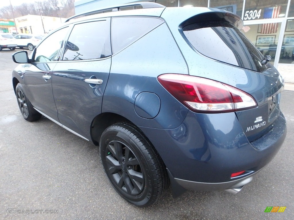 2013 Murano S AWD - Graphite Blue / Black photo #8