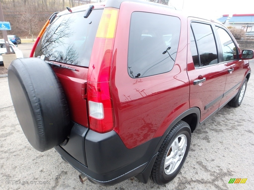 2004 CR-V EX 4WD - Chianti Red Pearl / Saddle photo #5