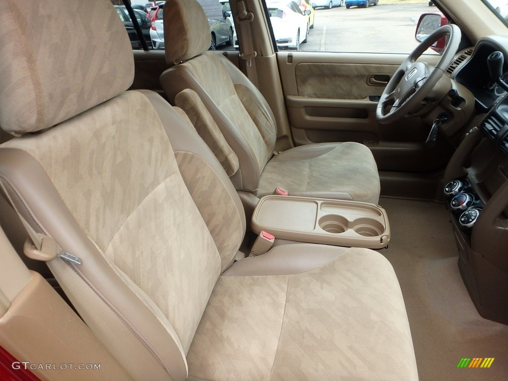 2004 CR-V EX 4WD - Chianti Red Pearl / Saddle photo #10