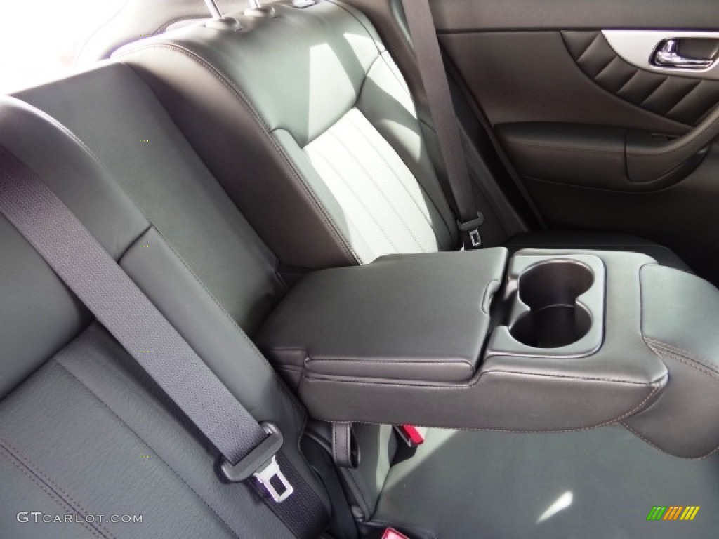 2013 FX 37 AWD - Graphite Shadow / Graphite photo #46