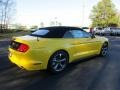 2016 Triple Yellow Tricoat Ford Mustang V6 Convertible  photo #3