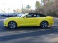 2016 Triple Yellow Tricoat Ford Mustang V6 Convertible  photo #6