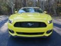 2016 Triple Yellow Tricoat Ford Mustang V6 Convertible  photo #8