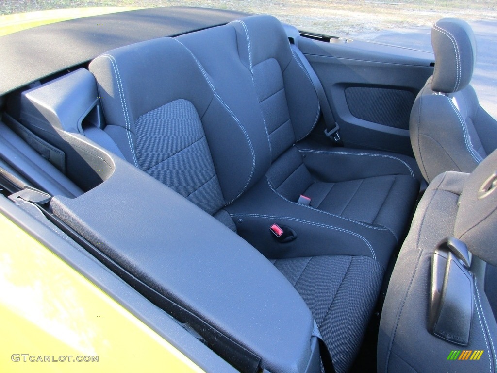 2016 Ford Mustang V6 Convertible Rear Seat Photo #111141230