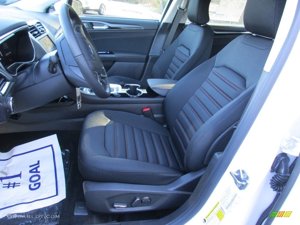 Charcoal Black Interior 2016 Ford Fusion Hybrid SE Photo #111142103