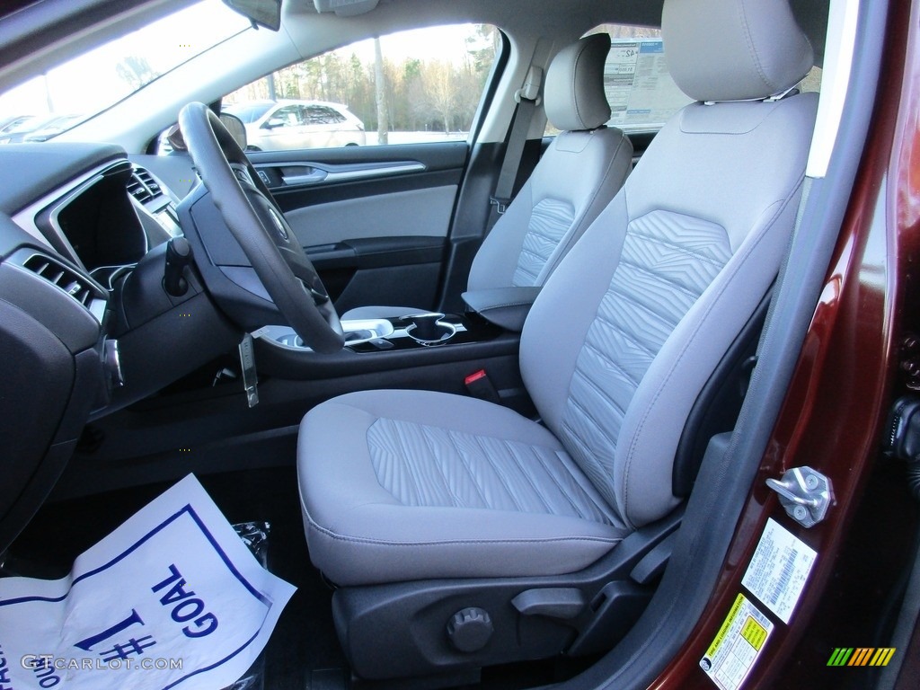 Medium Earth Gray Interior 2016 Ford Fusion Hybrid S Photo #111142958