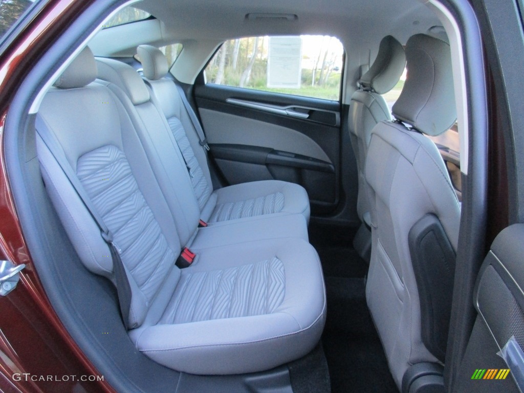 2016 Ford Fusion Hybrid S Rear Seat Photos