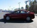 2016 Ruby Red Metallic Ford Fusion SE  photo #7