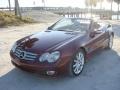 2007 Storm Red Metallic Mercedes-Benz SL 550 Roadster  photo #3