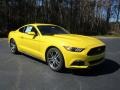 Front 3/4 View of 2016 Mustang EcoBoost Coupe