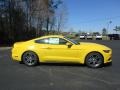 Triple Yellow Tricoat 2016 Ford Mustang EcoBoost Coupe Exterior