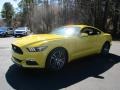 Triple Yellow Tricoat - Mustang EcoBoost Coupe Photo No. 7