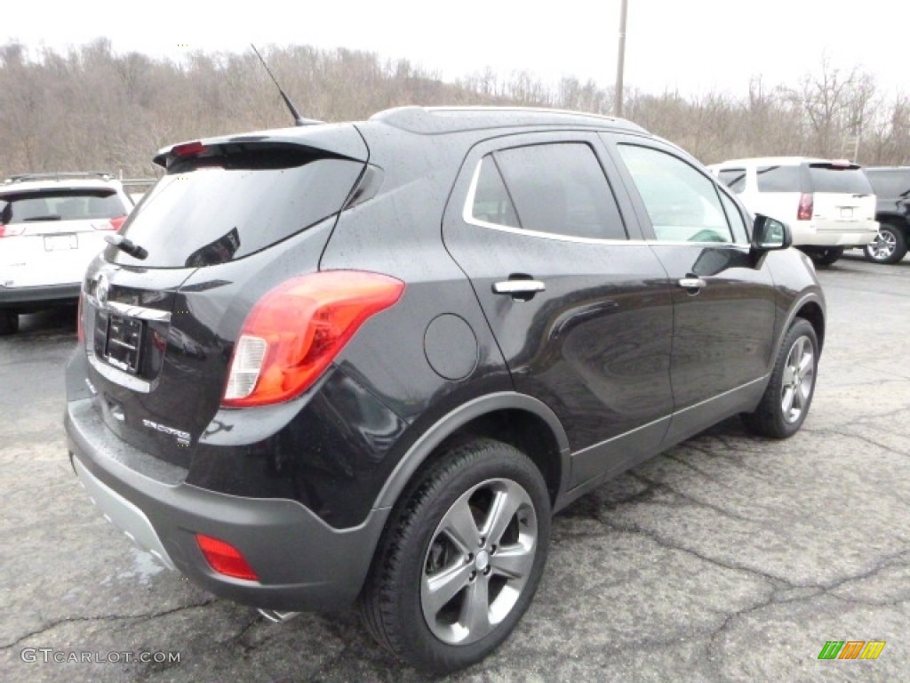 2013 Encore Convenience AWD - Carbon Black Metallic / Ebony photo #9