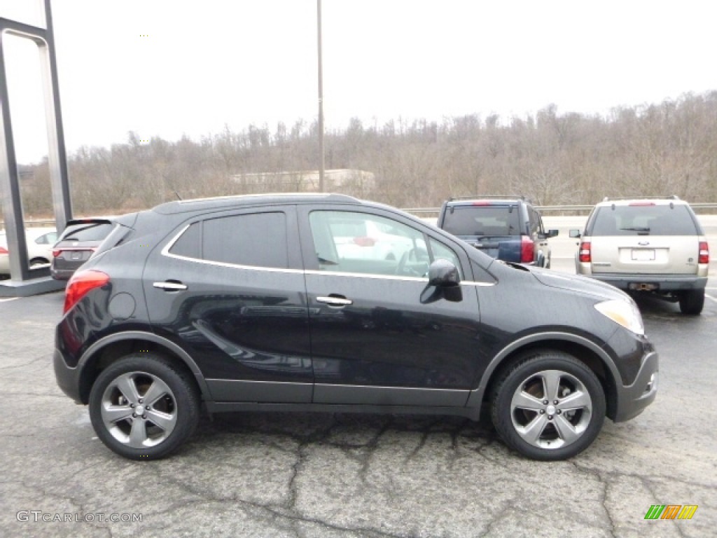 2013 Encore Convenience AWD - Carbon Black Metallic / Ebony photo #10