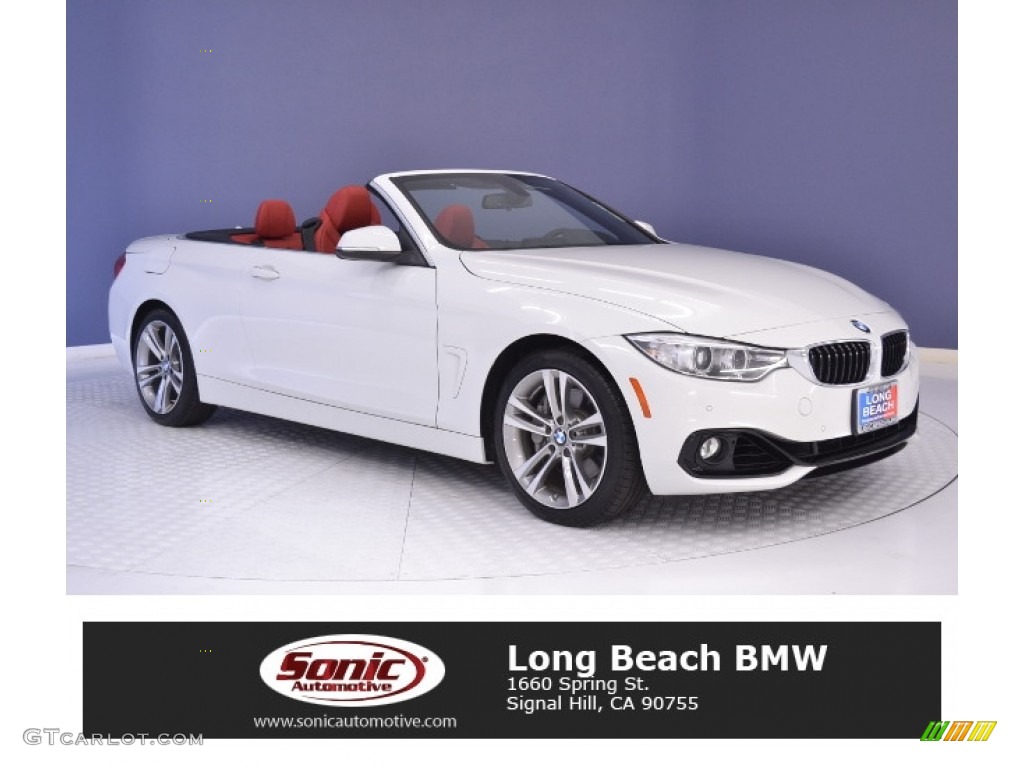 2016 Alpine White Bmw 4 Series 435i Convertible 111130938