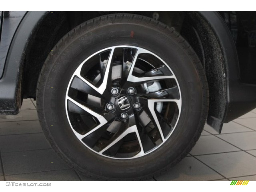 2016 CR-V SE - Crystal Black Pearl / Black photo #2