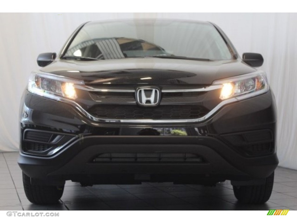 2016 CR-V SE - Crystal Black Pearl / Black photo #4