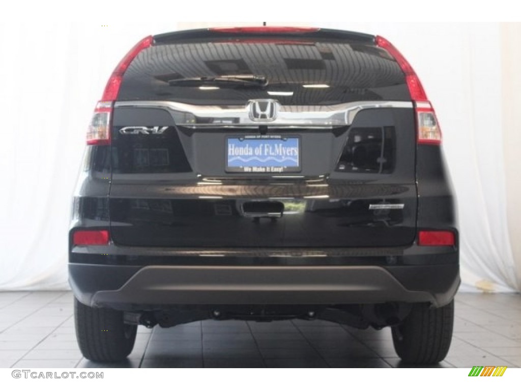 2016 CR-V SE - Crystal Black Pearl / Black photo #6