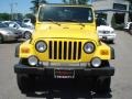 2006 Solar Yellow Jeep Wrangler Unlimited 4x4  photo #9
